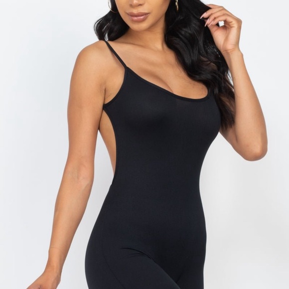 Backless Cami Romper - Picture 3 of 3